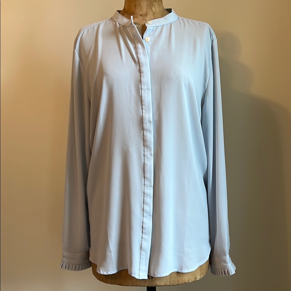 LOFT Soft Blue Blouse